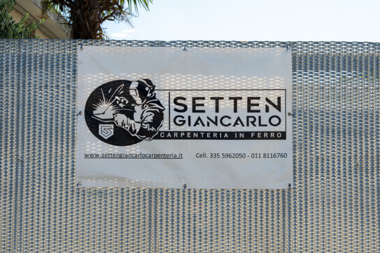 Insegna Setten Giancarlo Carpenteria in ferro